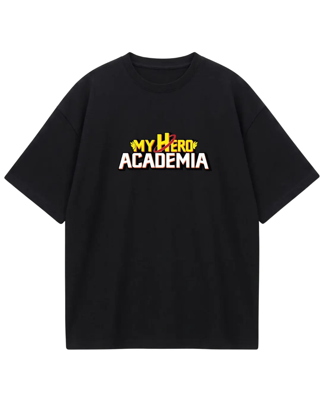 My Hero Academia Bakugo Black Oversized Tee