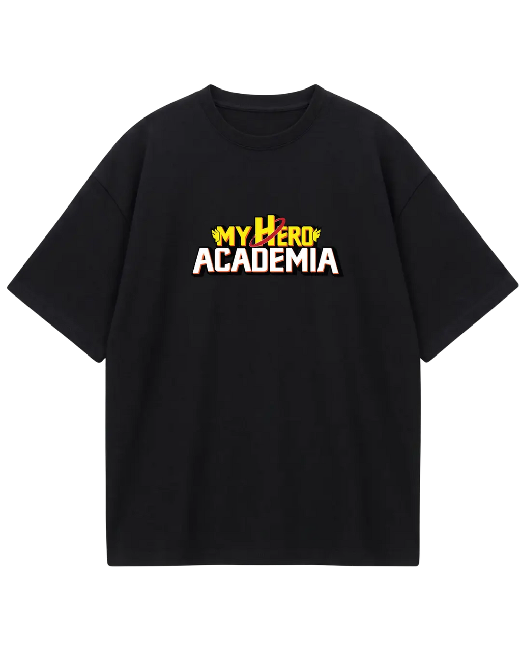 My Hero Academia Todoroki Black Oversized Tee