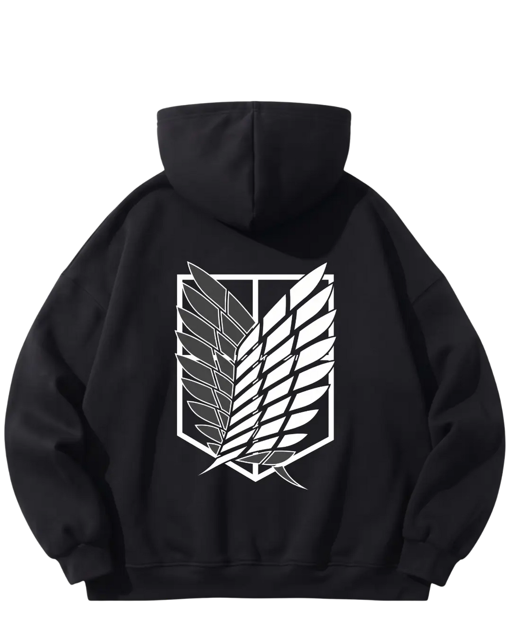 Attack On Titan Black Wings Hoodie