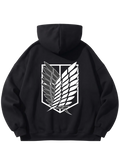 Attack On Titan Black Wings Hoodie
