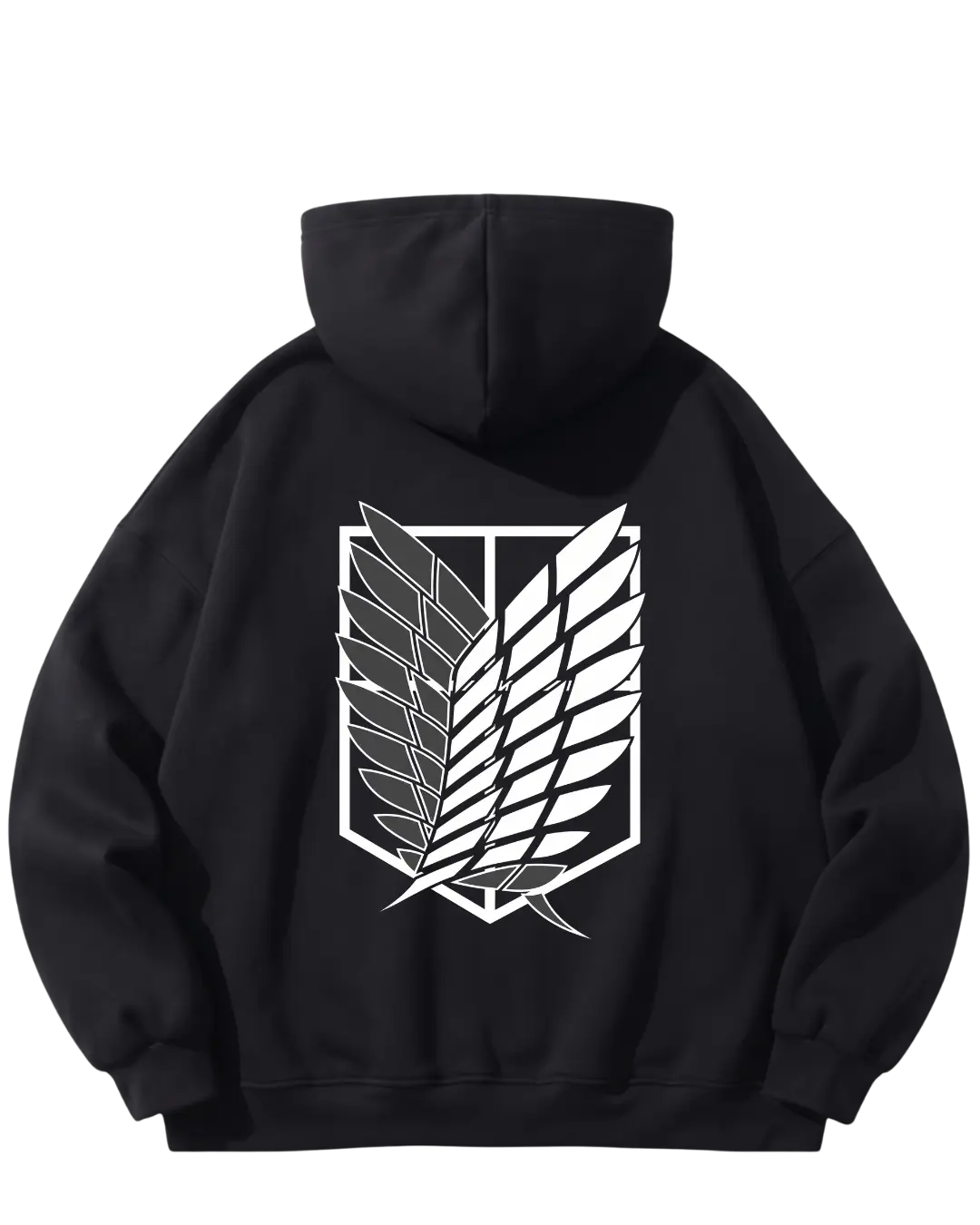 Attack On Titan Black Wings Hoodie