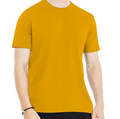 Plain Mustard Half Sleeves Tee