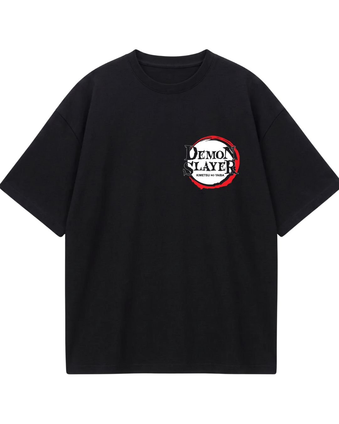 Demon Slayer Tengen Uzui Black Oversized Tee