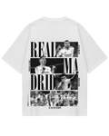 Real Madrid White Players Oversized Tee