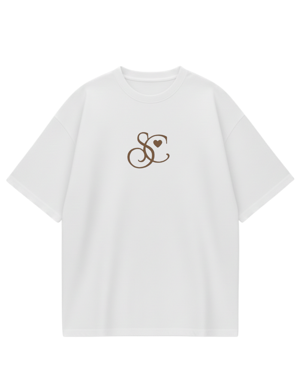 Sabrina Taste White Oversized Tee