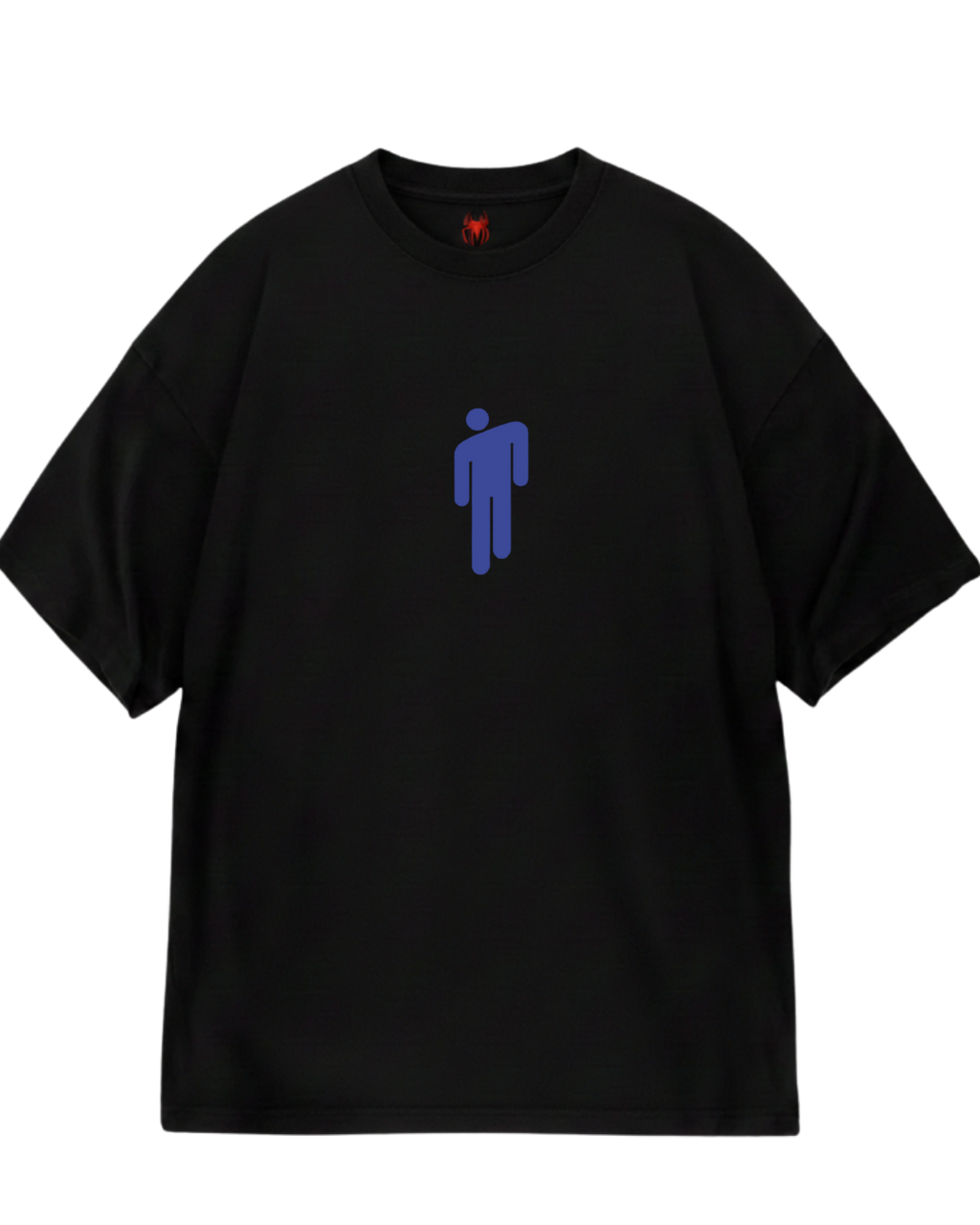 Billie Eilish Hit me Black Oversized Tee