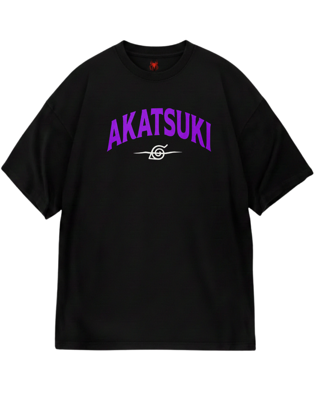 Pain Black Purple Oversized Tee