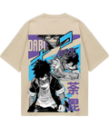 My Hero Academia Dabi Beige Oversized Tee