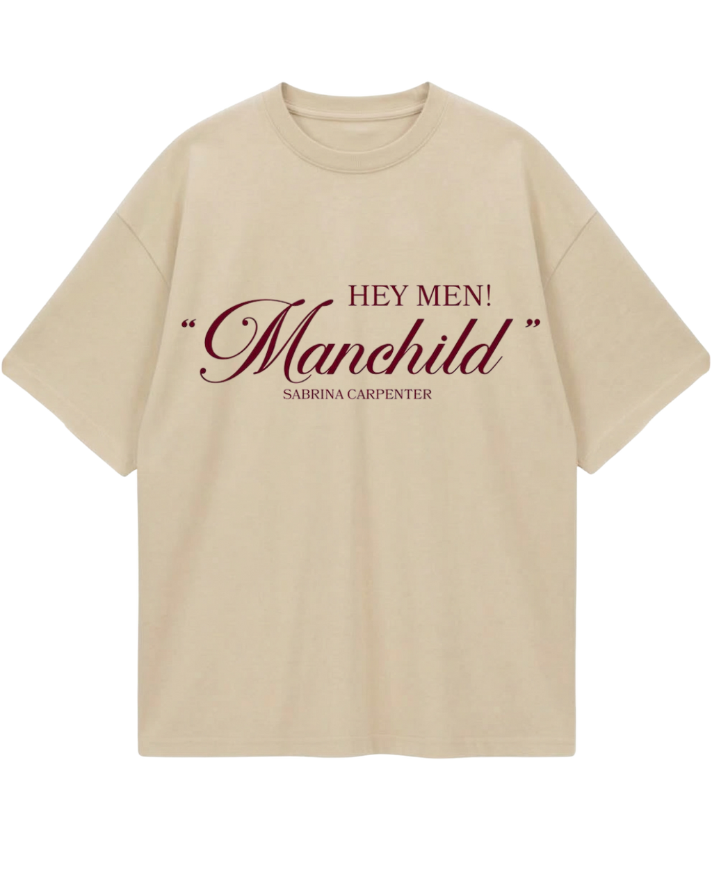Sabrina Manchild Oversized Tee