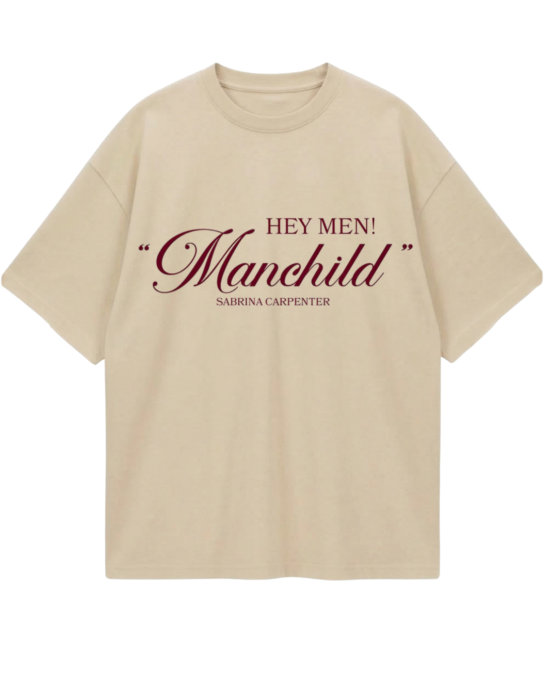 Sabrina Manchild Oversized Tee