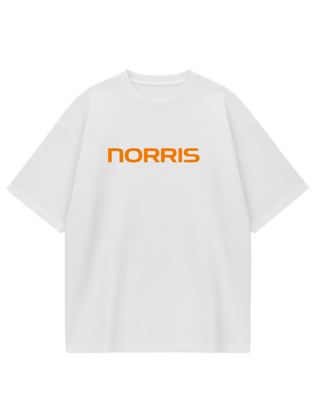 Lando Norris White Oversized Tee