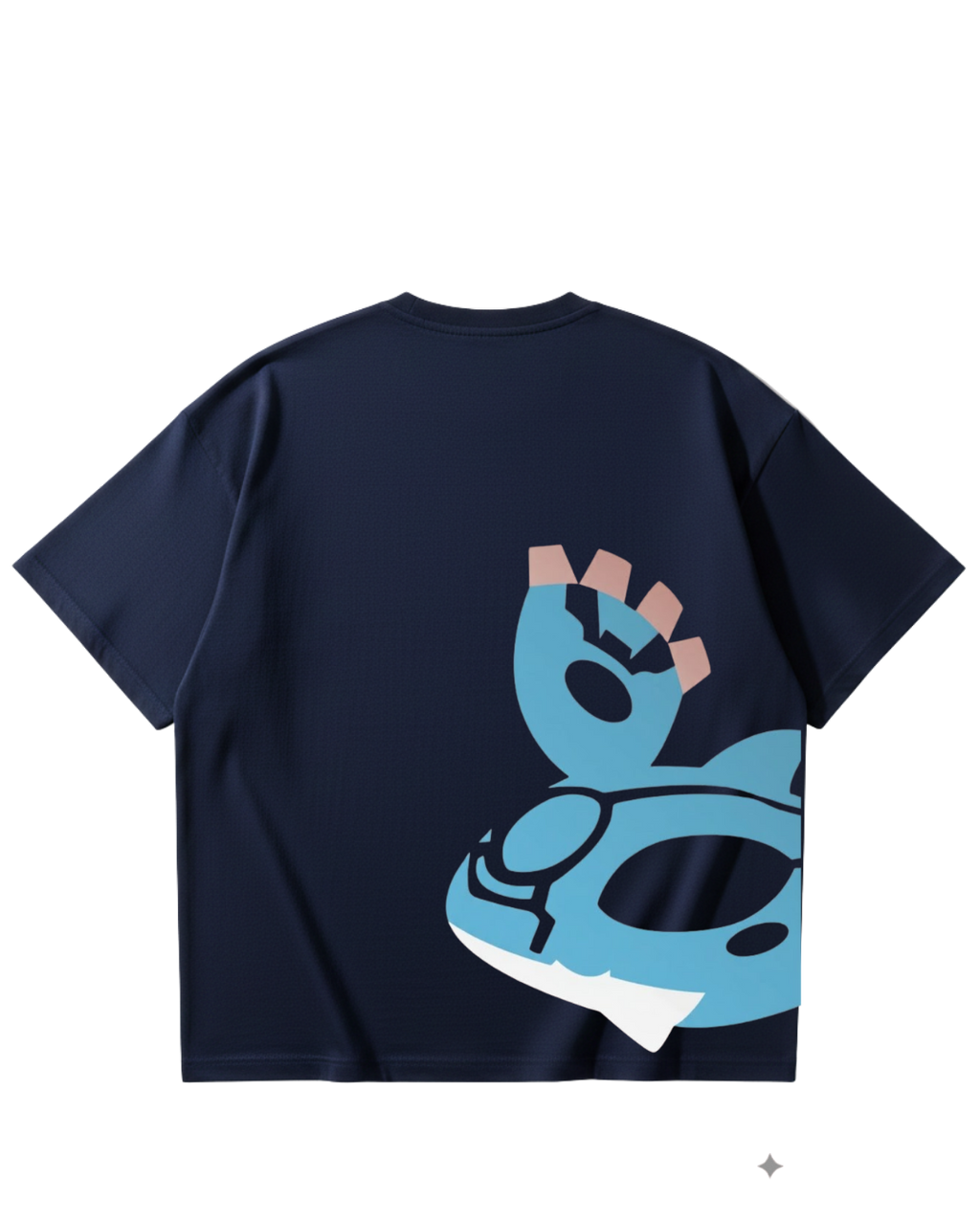 Kyogre Blue Oversized Tee