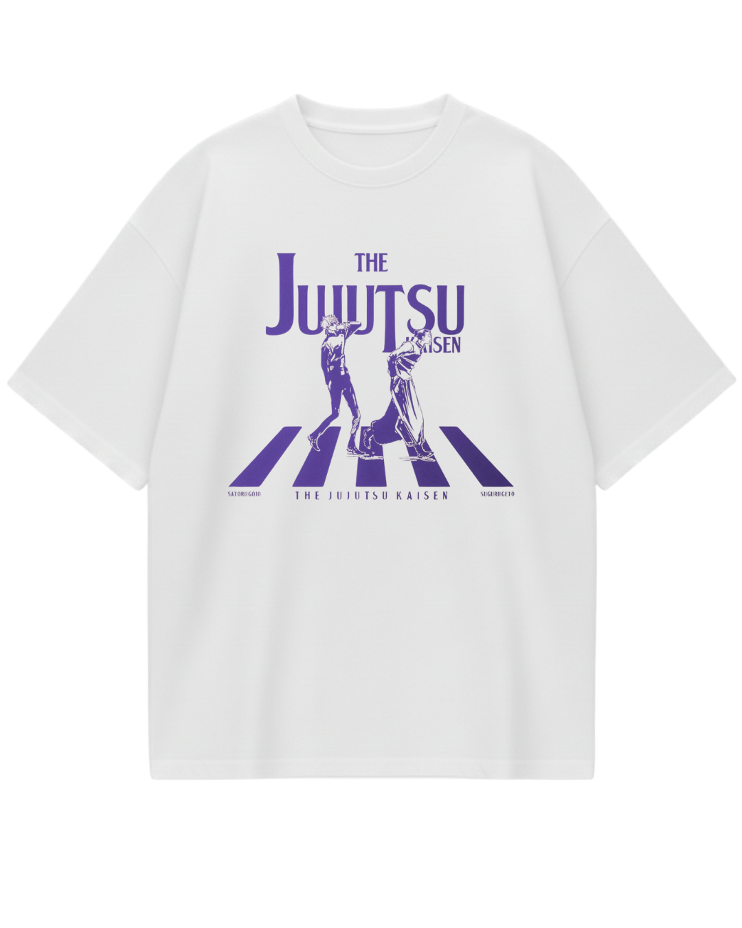 Jujutsu Kaisen White Oversized Tee
