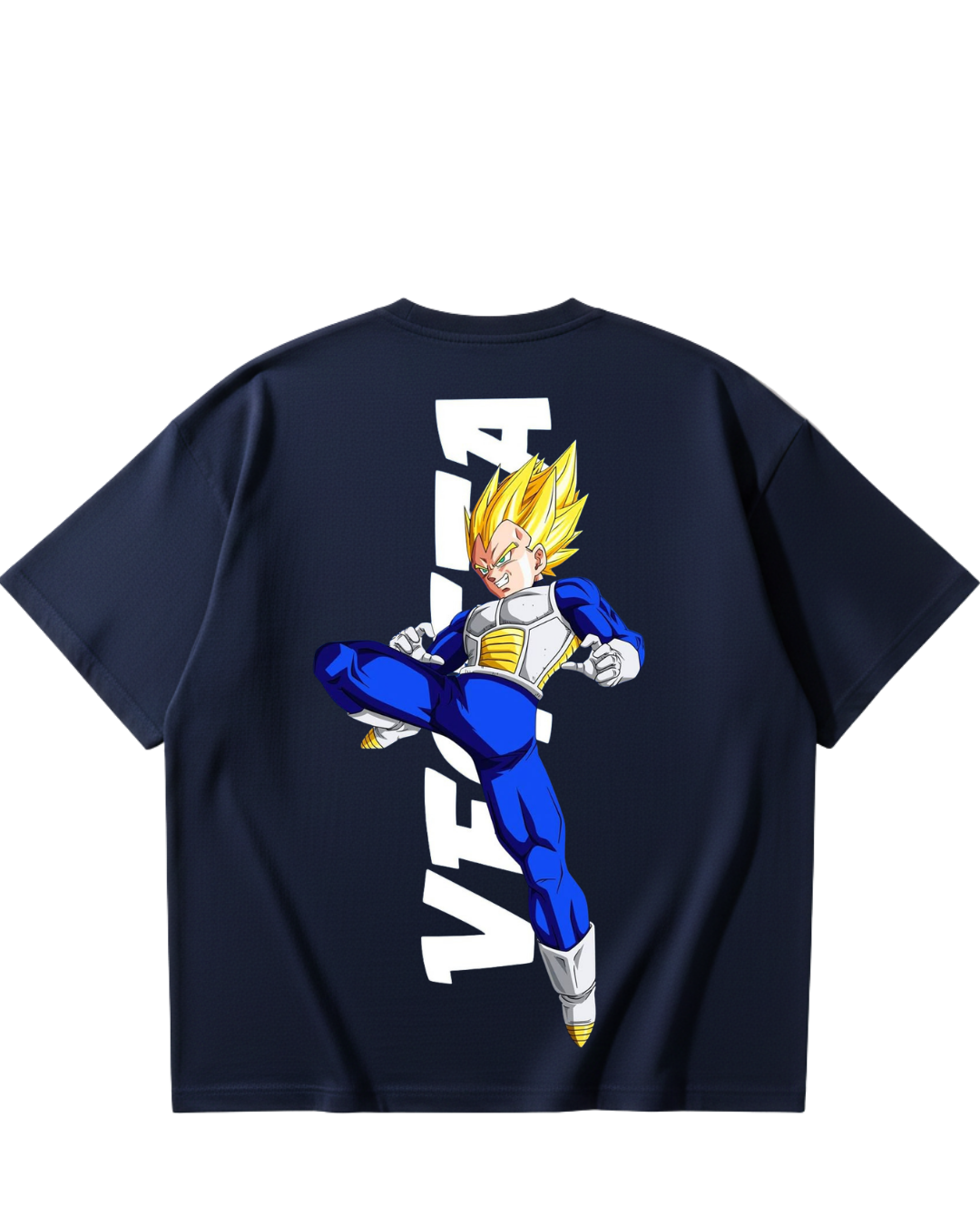 Blue Vegeta Oversized Tee