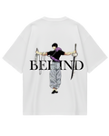 Toji Behind White Oversized Tee
