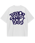 Taylor Swift 1989 Ts White Oversized Tee