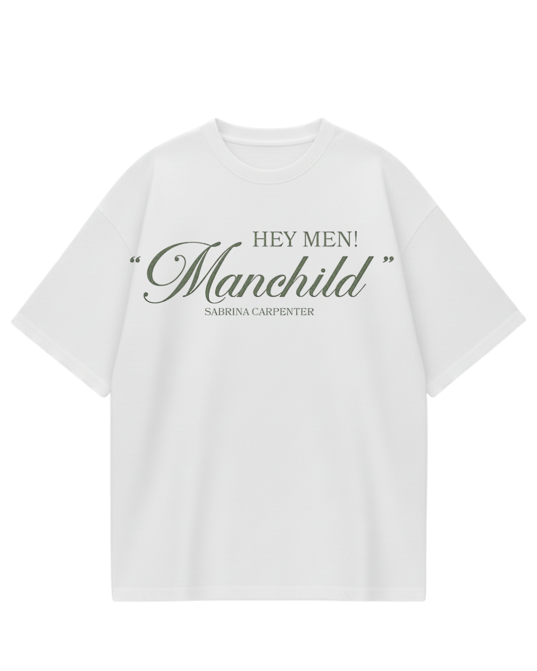Sabrina Manchild Oversized Tee