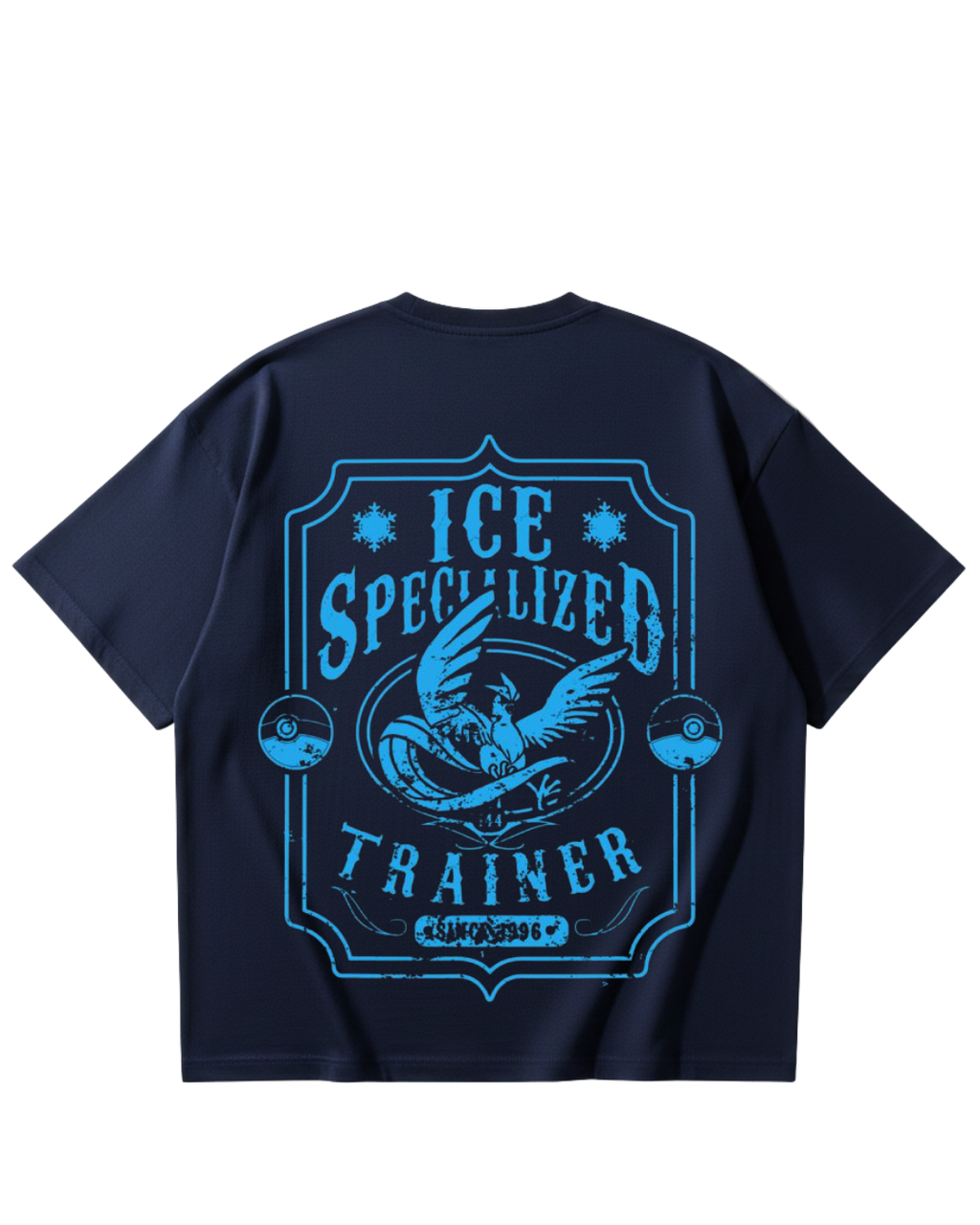 Articuno Blue Oversized Tee