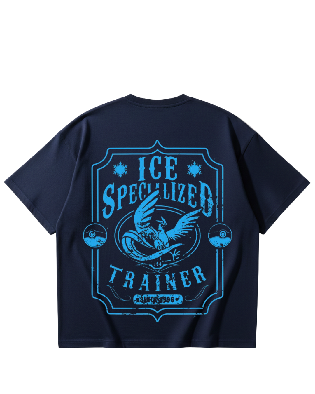Articuno Blue Oversized Tee
