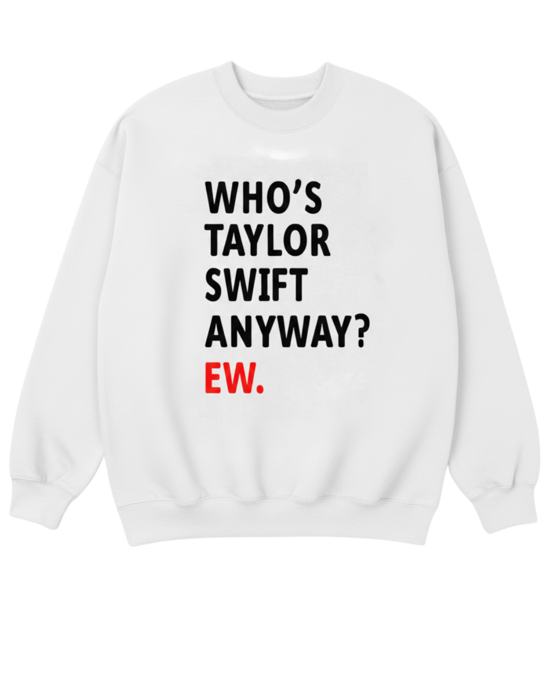 Taylor Swift 22 White Sweatshirt