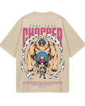 Beige Chopper Oversized Tee