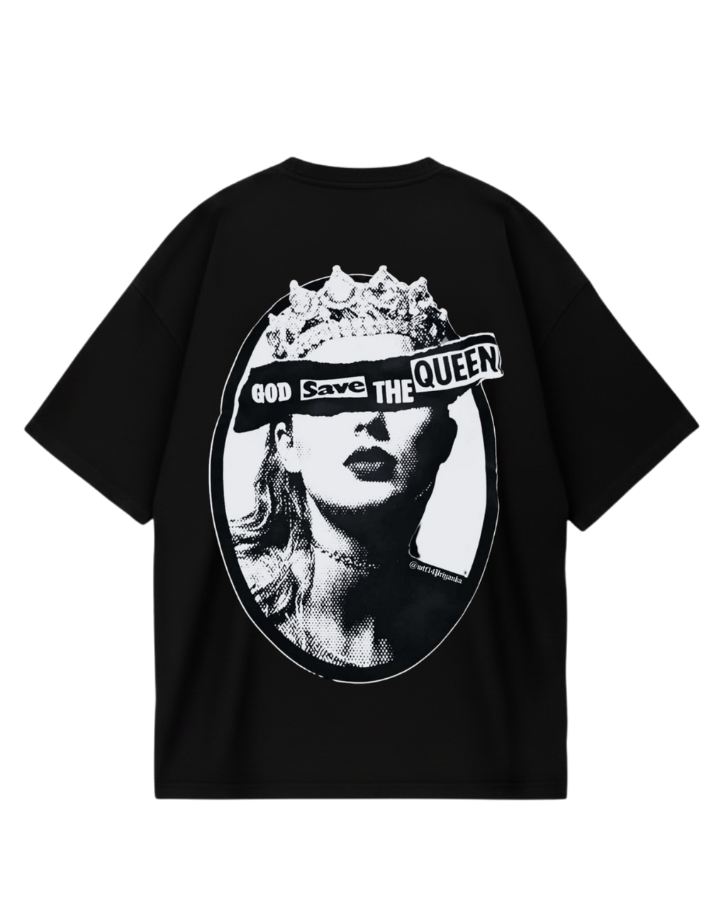 Taylor Swift Rep Queen Oversized Tee