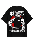 Demon Slayer Tengen Uzui Black Oversized Tee
