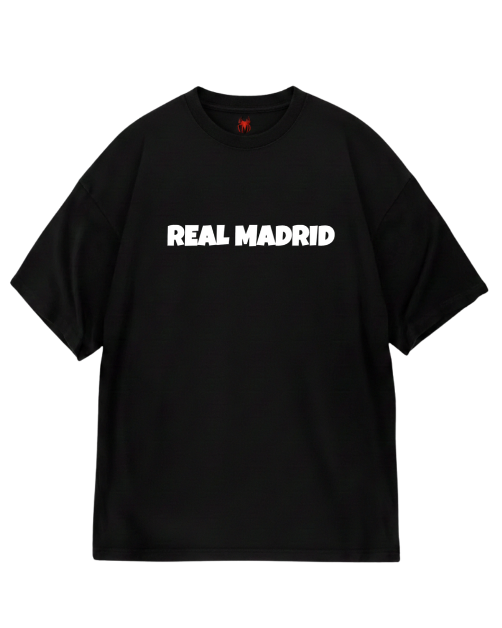 Real Madrid Black Ucl Oversized Tee
