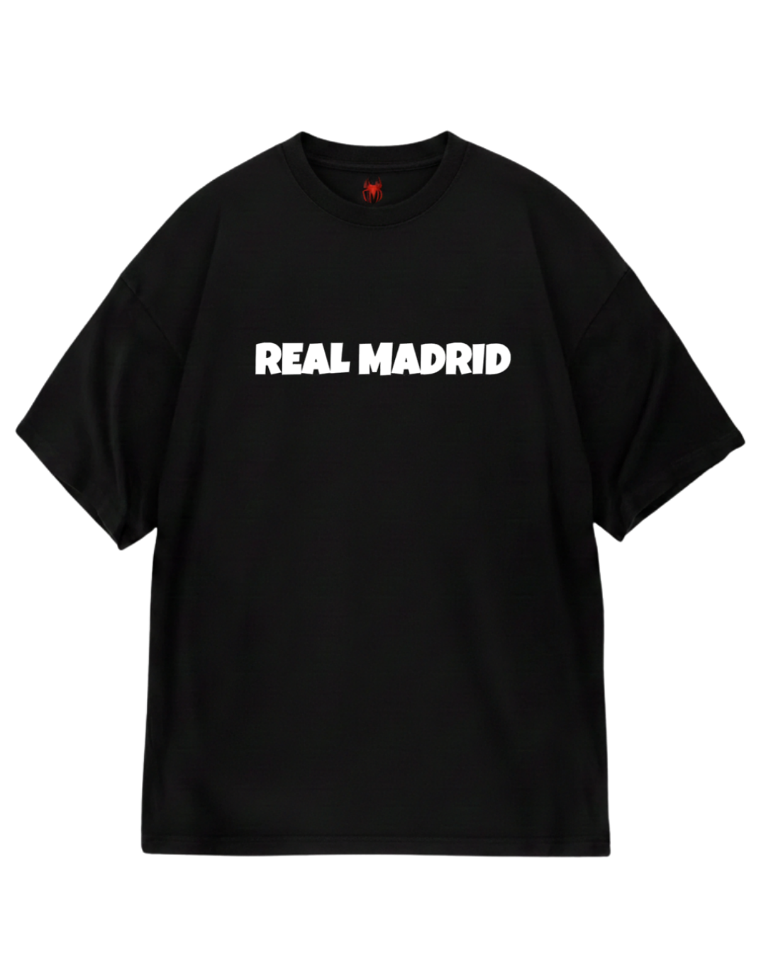 Real Madrid Black Ucl Oversized Tee