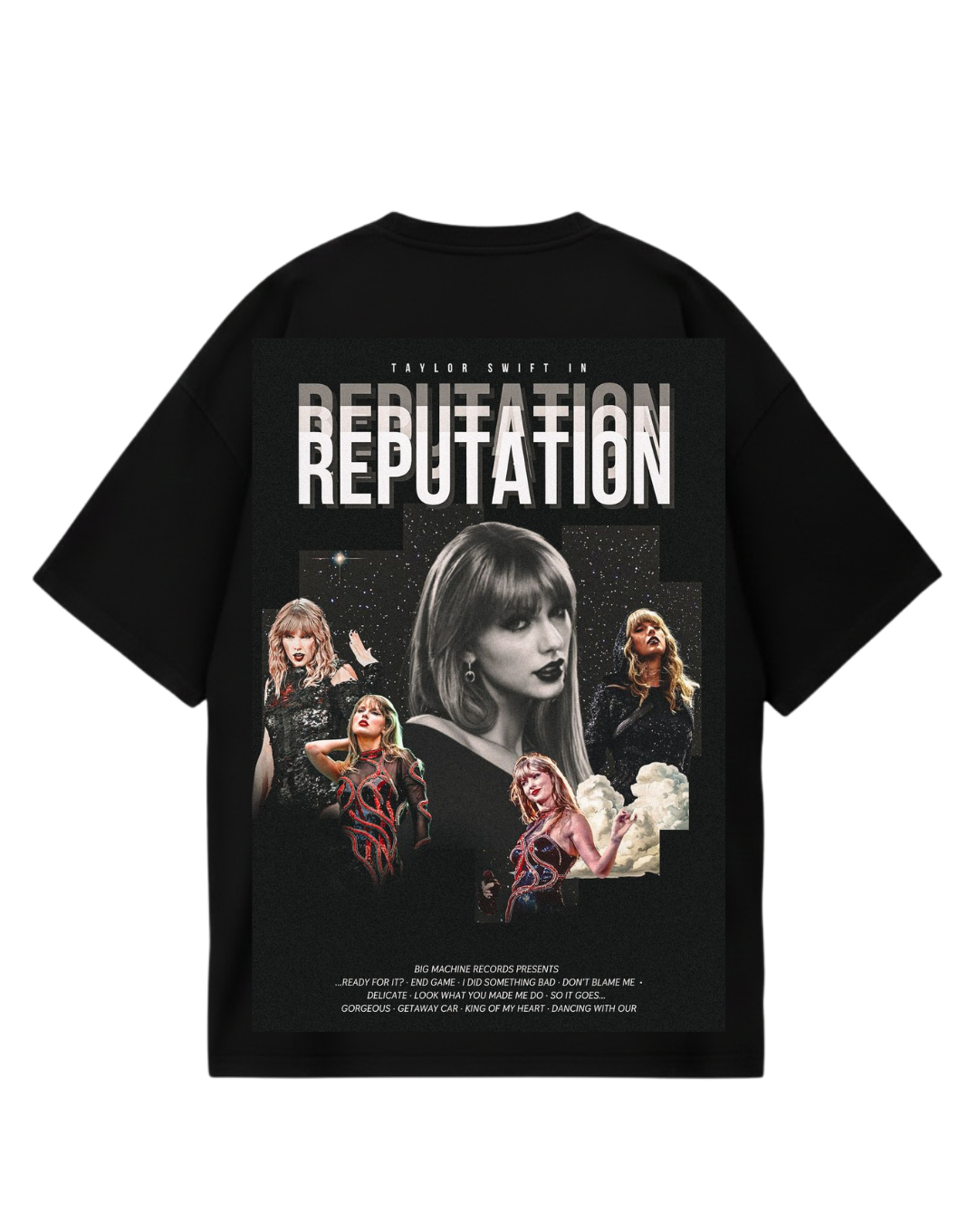 Taylor Swift Rep Full Oversized Tee