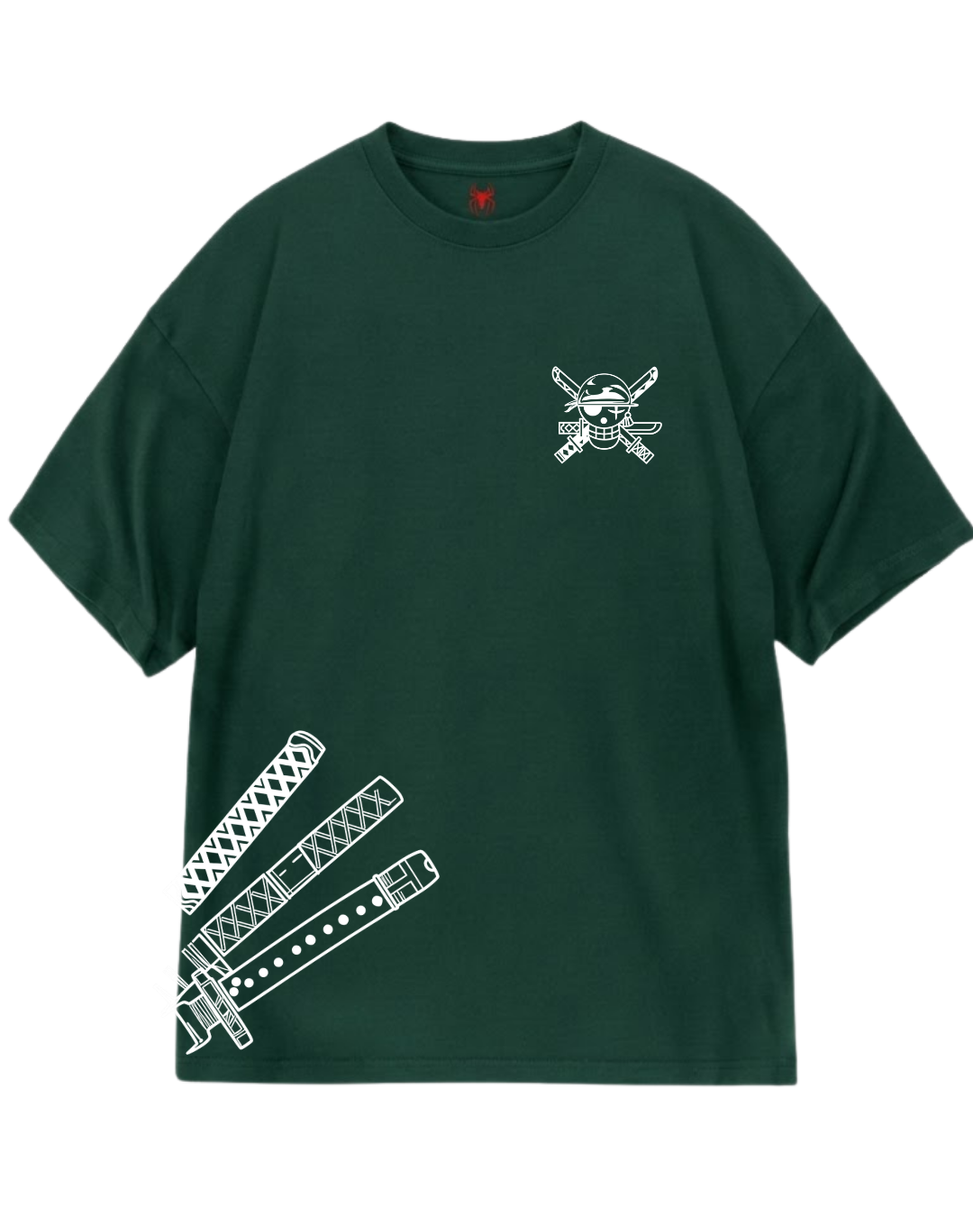Green Zoro Oversized Tee