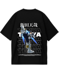 My Hero Academia Tenya Black Oversized Tee