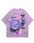 Gengar Purple Oversized Tee