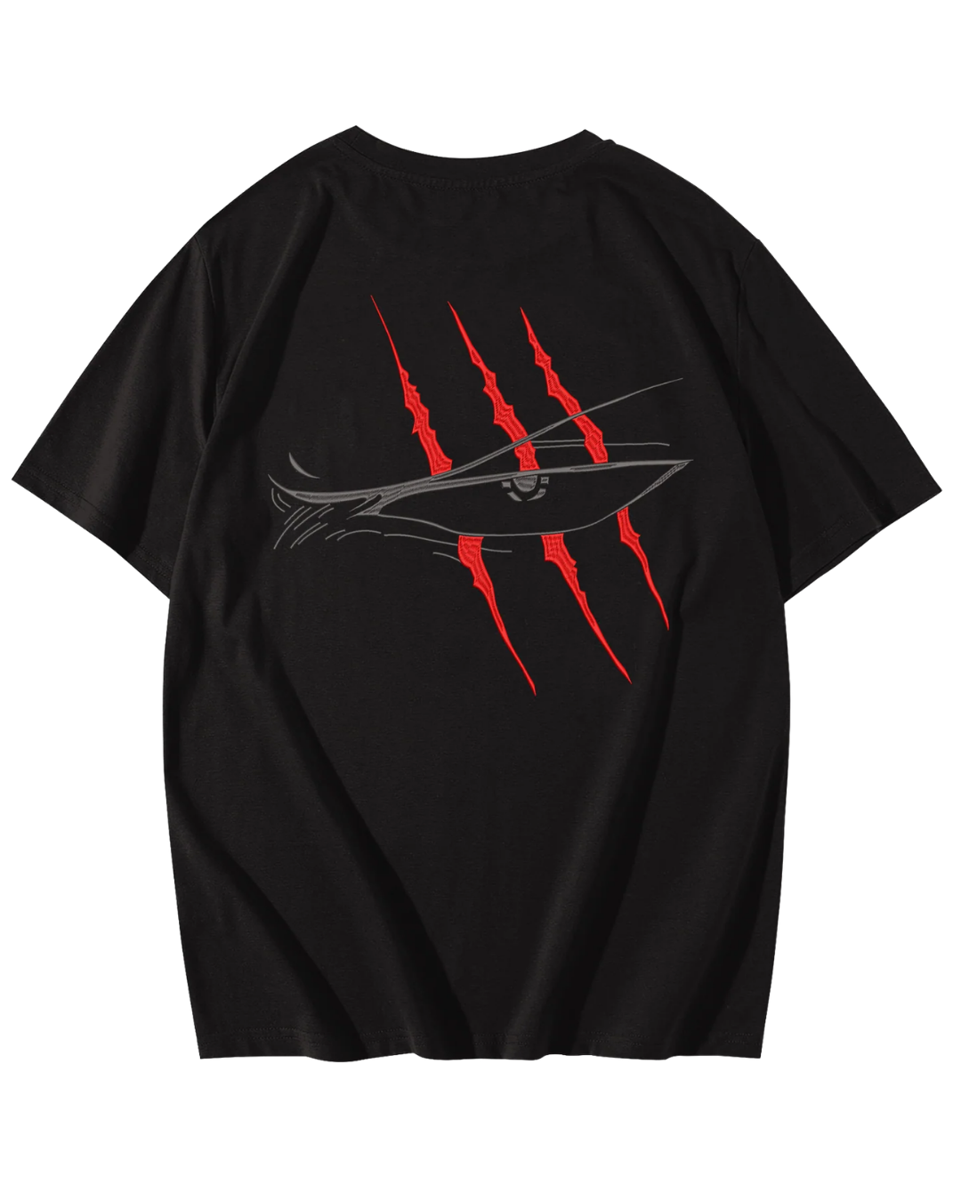 Black Shanks Eyes Oversized Tee