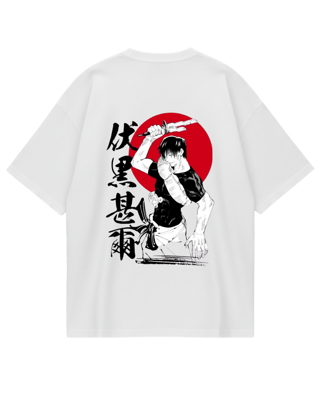Toji White Oversized Tee