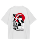 Toji White Oversized Tee