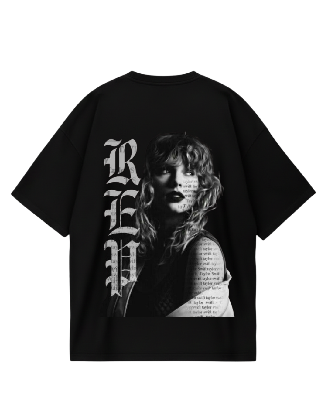 Taylor Swift Rep Design Oversized Tee