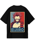 My Hero Academia Eijiiro Black Oversized Tee