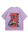 Garchomp Purple Oversized Tee