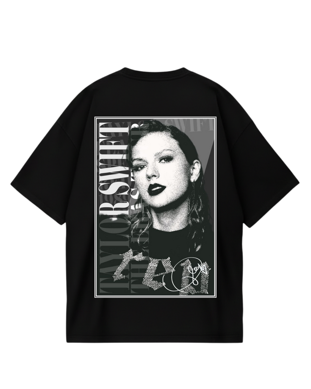 Taylor Swift Rep Poster Oversized Tee