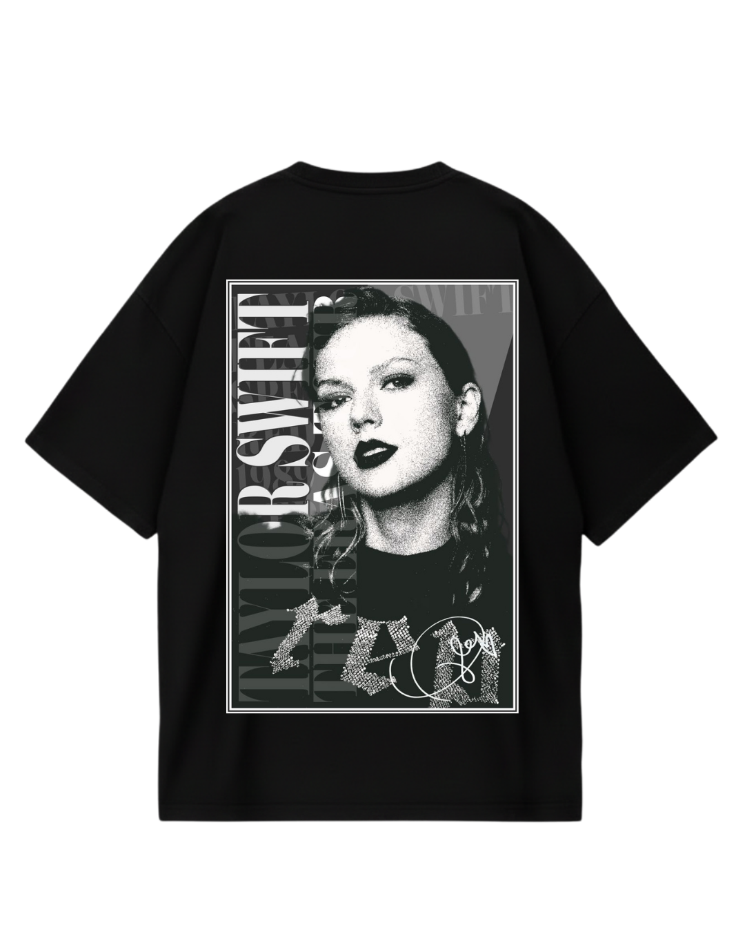Taylor Swift Rep Poster Oversized Tee