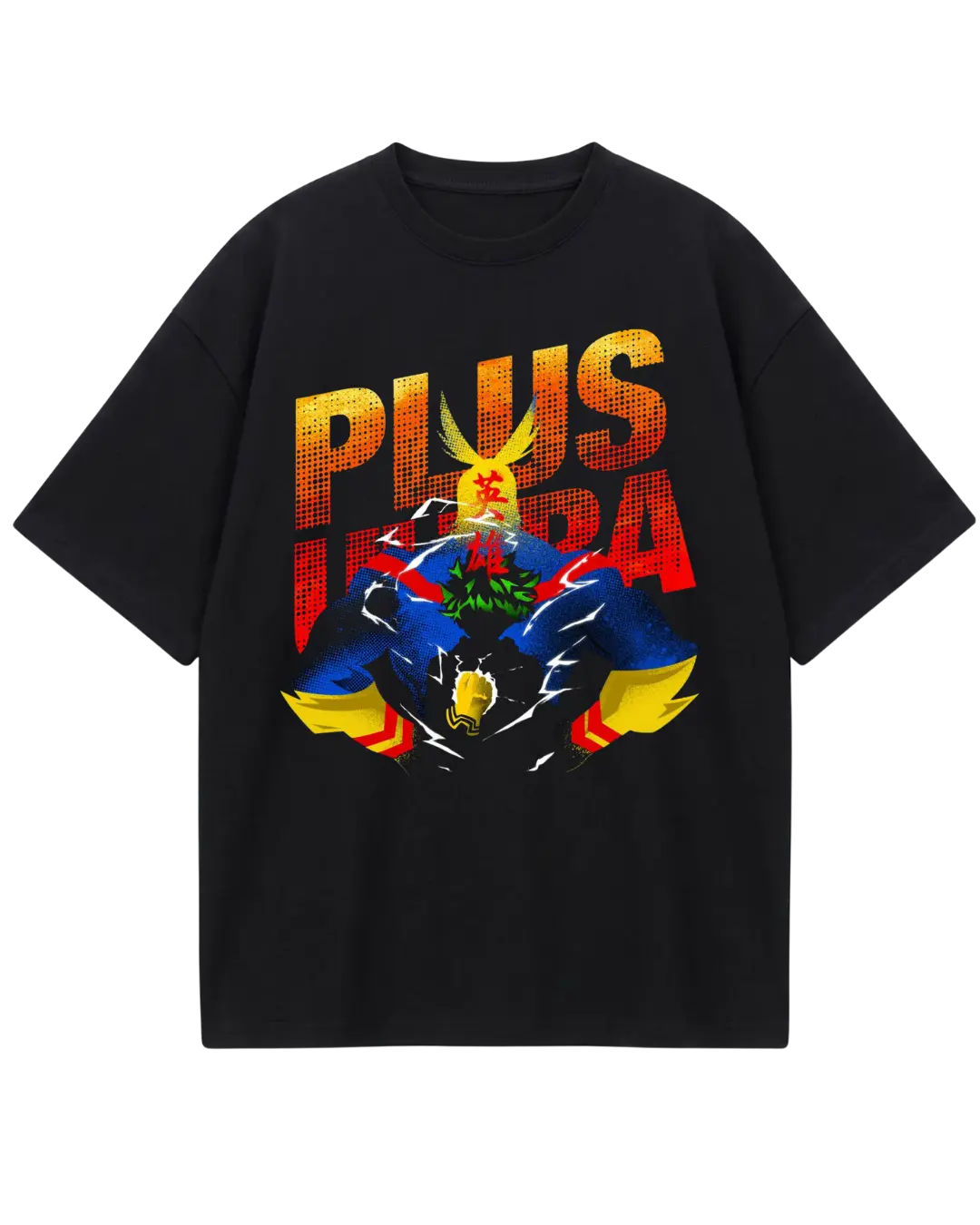 My Hero Academia Ultra Black Oversized Tee