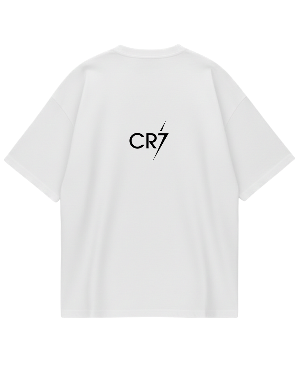 Cristiano Ronaldo White Oversized Tee