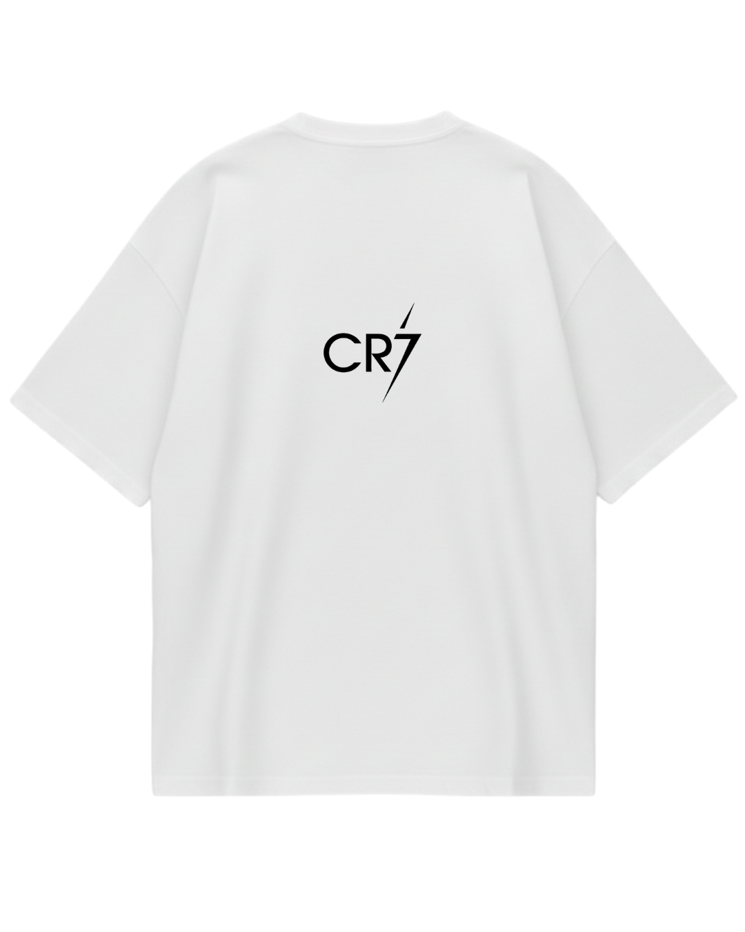 Cristiano Ronaldo White Oversized Tee