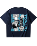 My Hero Academia Tonura Blue Oversized Tee