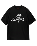Off Campus Black Oversized Tee