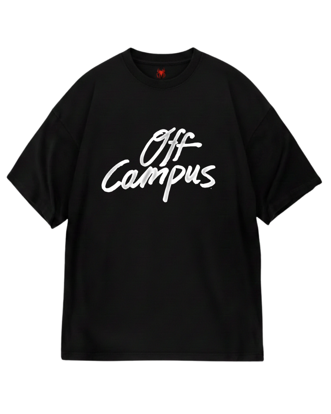 Off Campus Black Oversized Tee