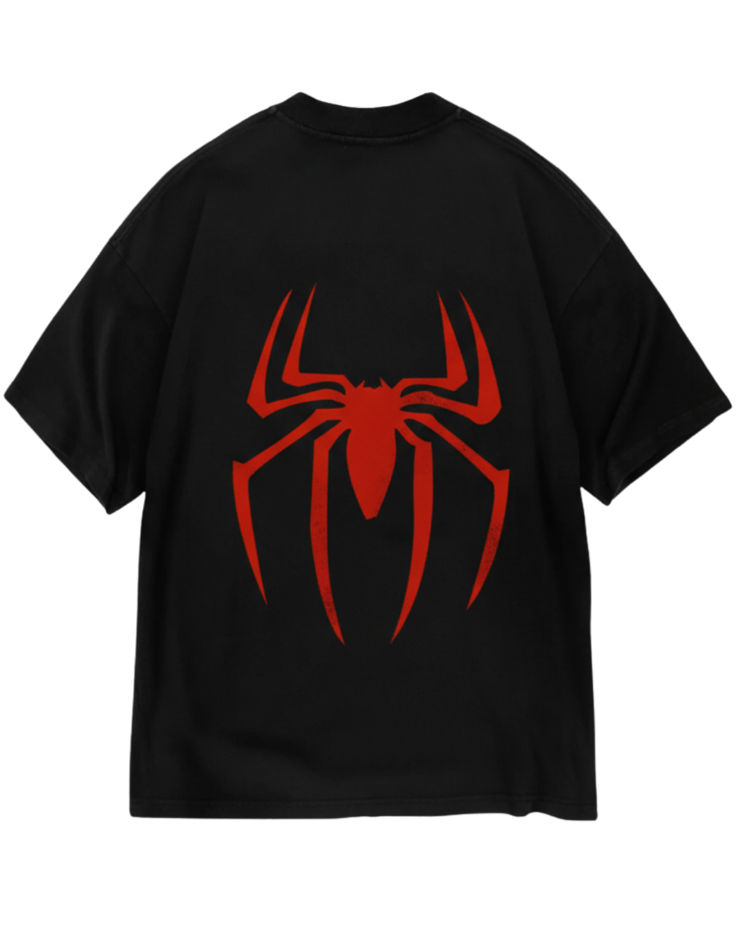 Spider Man Black Spider Oversized Tee
