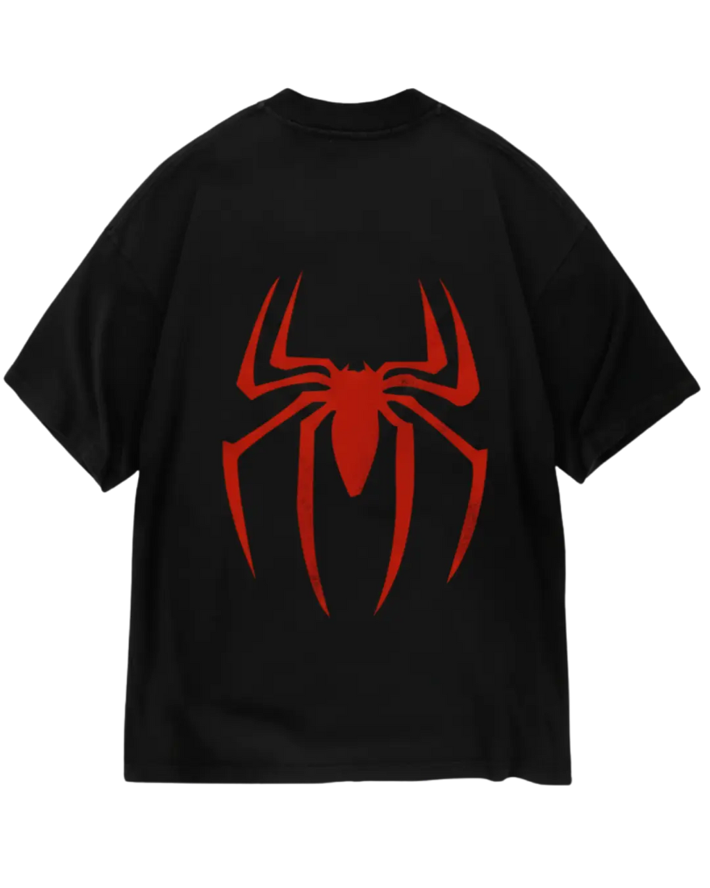 Spider Man Black Spider Oversized Tee