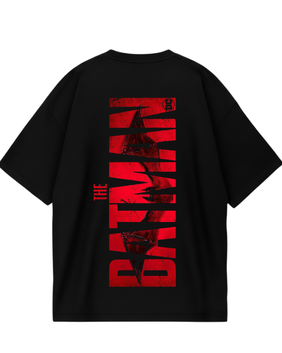 Batman Black Oversized Tee